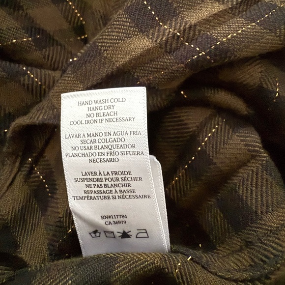 Rails Eloise Blouse in Fern Black with Lurex - Picture 4 of 5